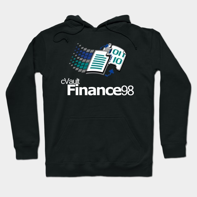 cVault finance 98 Hoodie by Cryptomemez